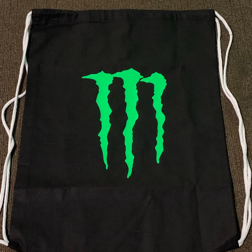 Monster Energy Drawstring Bag / Backpack - image 2